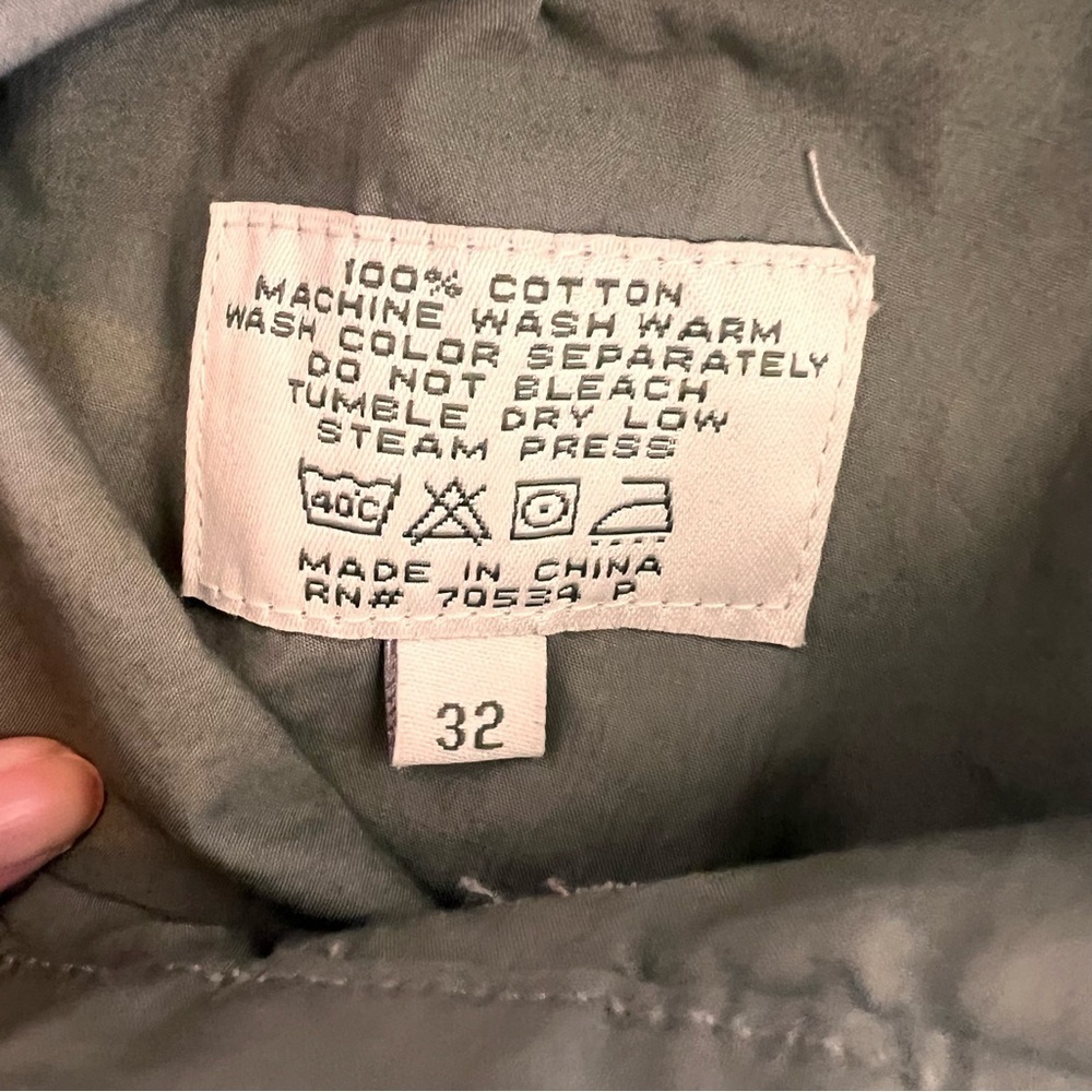 Orvis Convertible Hiking Pants Olive Green Men’s size 32 - Picture 3 of 8